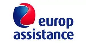 <p>Imagen del logotipo de la compañía aseguradora internacional Europ Assitance con cobertura de asistencia médica en la Clínica Universidad de Navarra&nbsp;</p>