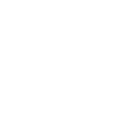 Icono blanco de un hospital