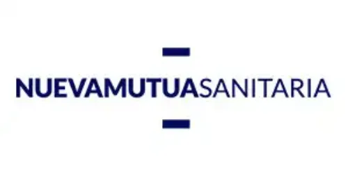 <p>Imagen del logotipo de Nueva Mutua Sanitaria, compañía aseguradora con seguros médicos con asistencia sanitaria en la Clínica Universidad de Navarra&nbsp;</p>