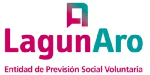 <p>Imagen del logotipo de Lagun Aro, compañía aseguradora de la Clínica Universidad de Navarra con cobertura de asistencia médica total.</p>