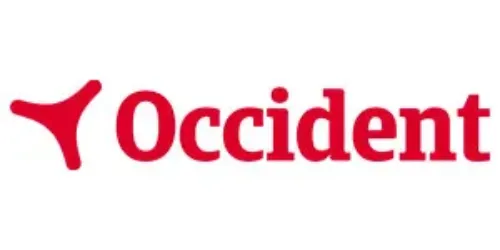 Imagen del logotipo de Occident, compañía aseguradora de la Clínica Universidad de Navarra con cobertura de asistencia médica