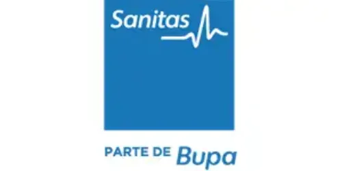 <p>Imagen del logotipo de la compañía aseguradora Sanitas, seguros médicos con asistencia médica en la Clínica Universidad de Navarra</p>