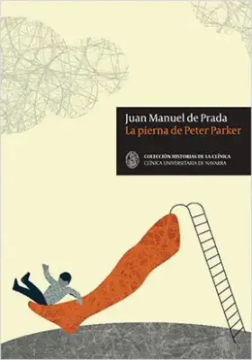 <p>Portada libro La pierna de Peter Parker&nbsp;</p>