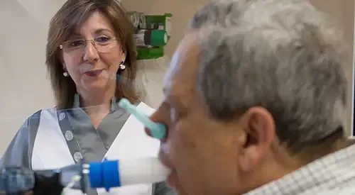 <p>Pruebas funci&oacute;n respiratoria</p>