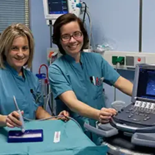 Imagen de Enfermeras especializadas de la Unidad del Sueño. Clínica Universidad de Navarra