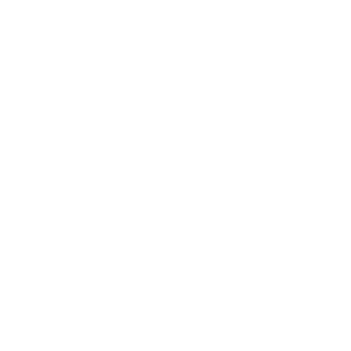 Imagen de un icono blanco de un fonendoscopio médico.