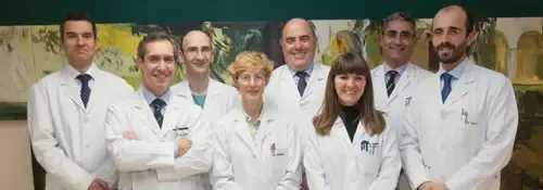 Imagen del equipo médico del Área de Obesidad de la Clínica Universidad de Navarra.
