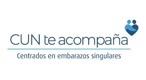 Imagen del logotipo de CUN te Acompaña, programa social de la Clínica Universidad de Navarra
