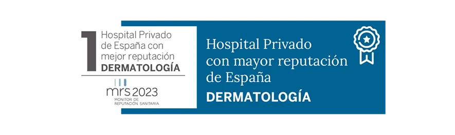Sello MRS. Dermatología. 2023. Clínica Universidad de Navarra