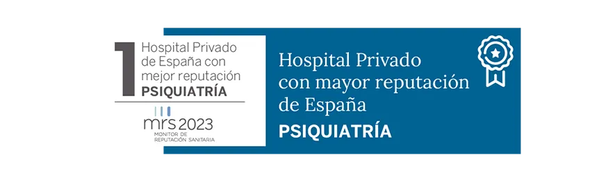 MRS 2023. Mejor Hospital Privado en Psiquiatría. Clínica Universidad de Navarra